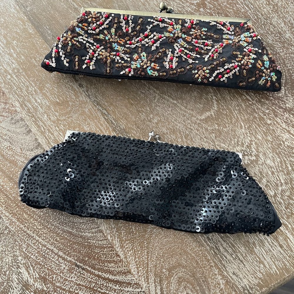 Two Evening Clutch like new